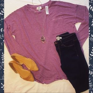 NWT Striped Long Sleeve