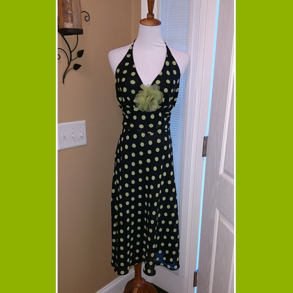 Dressbarn size 8 halter dress