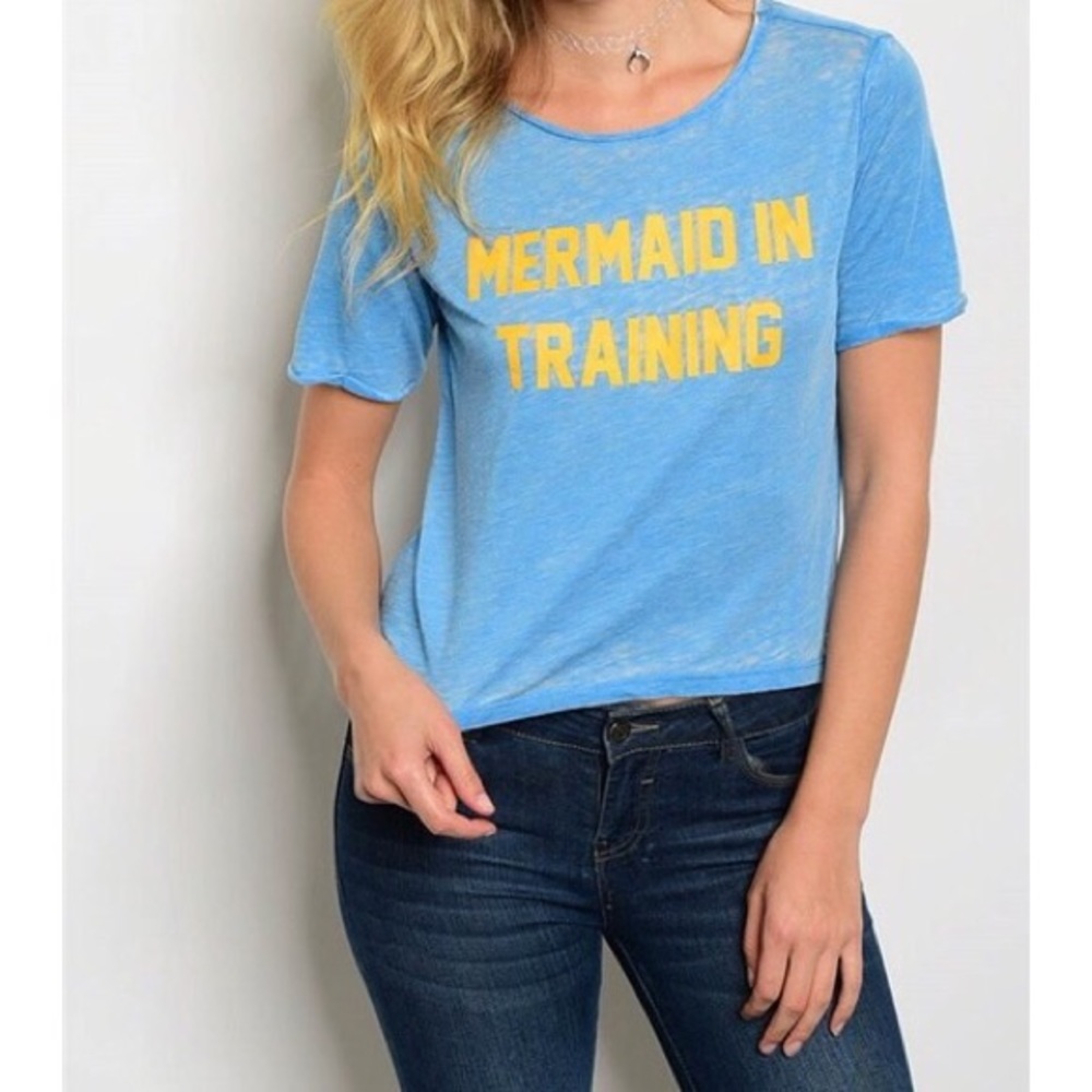 Mermaid in Training Tee