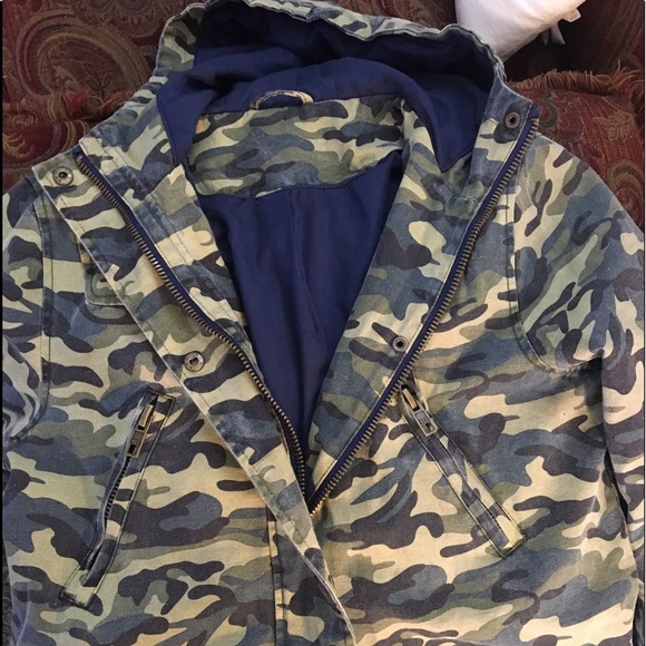 Army Camouflage Vintage Jacket for Women - Picture 2 of 8