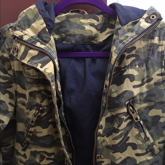 Army Camouflage Vintage Jacket for Women - Picture 5 of 8