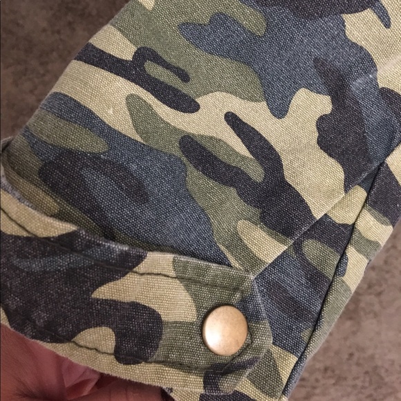 Army Camouflage Vintage Jacket for Women - Picture 7 of 8