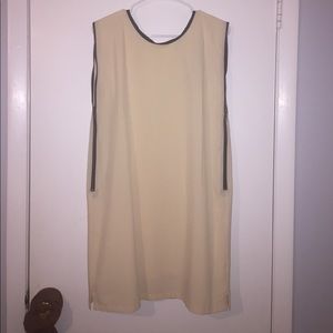 Cream colored dress from francescas boutique.