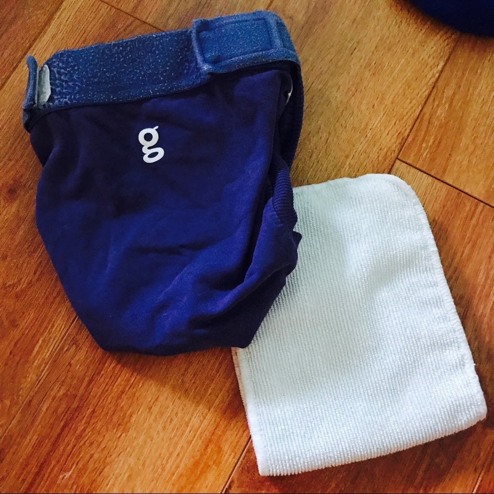 G diaper cover in dark blue. Size 13-36 lbs lg
