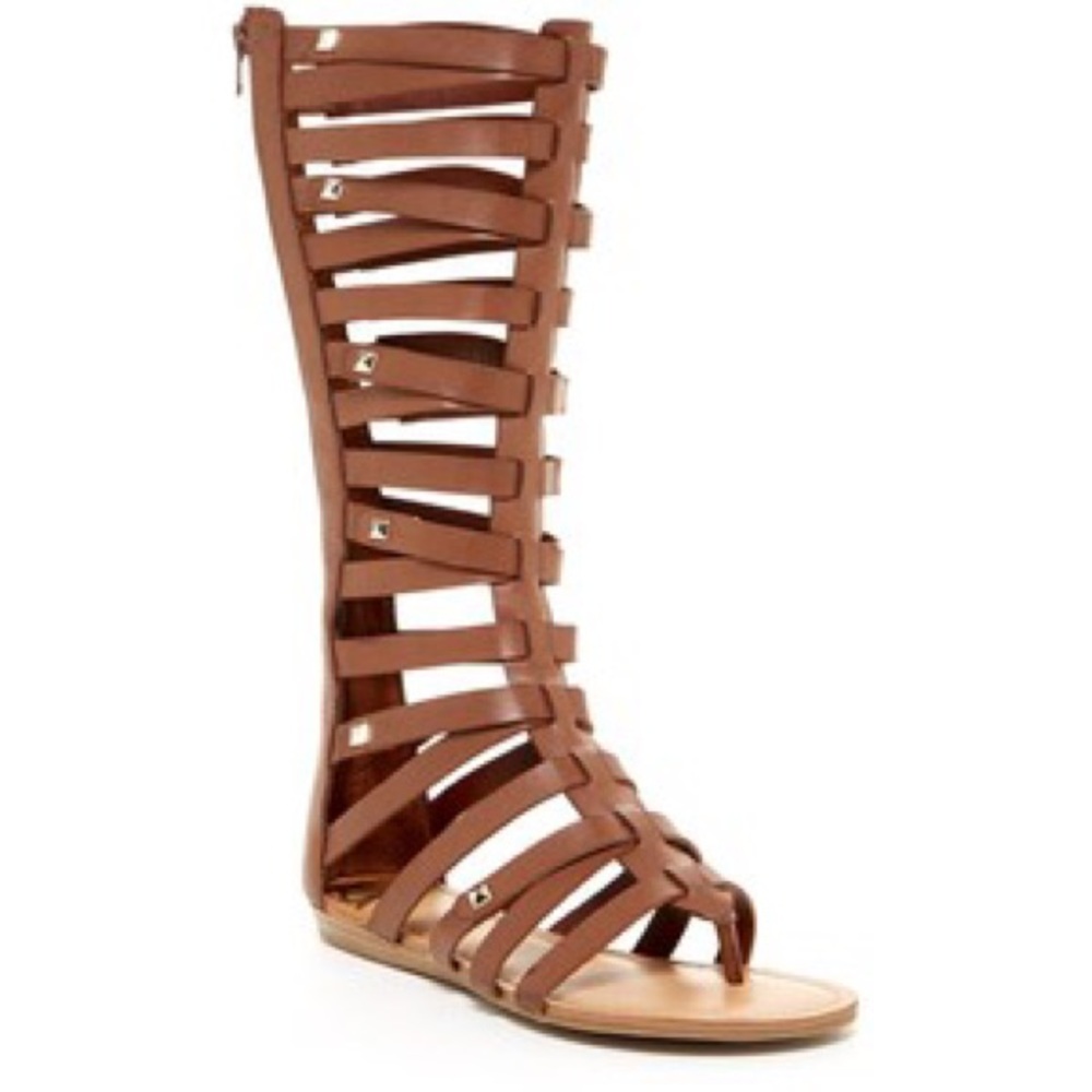 FERGALICIOUS BROWN gladiator sandals