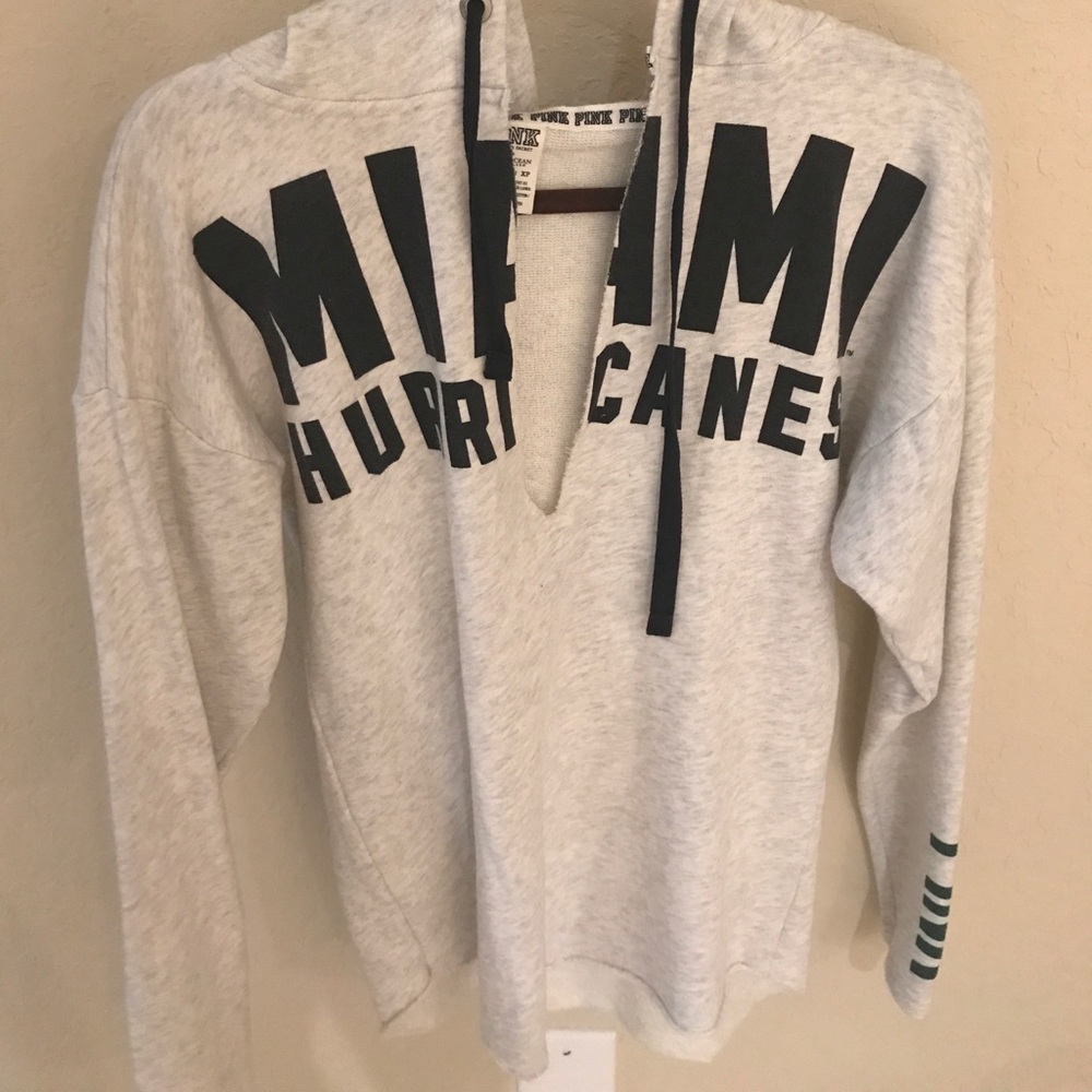 VS PINK Collegiate Miami Hurricanes hoodie
