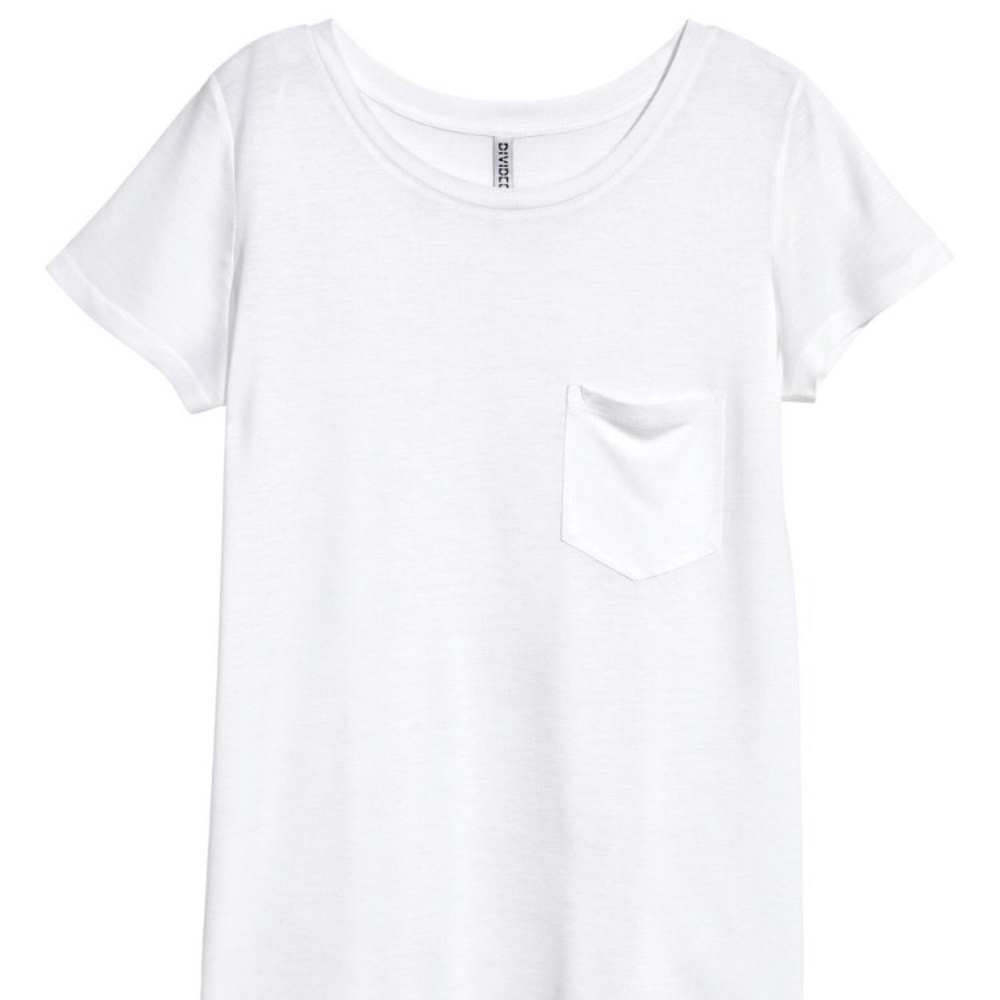 NWT H&M Plain White T-Shirt