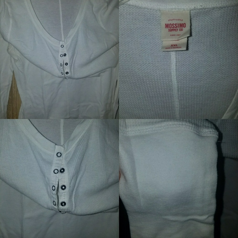 Light weight thermal material long sleeve t