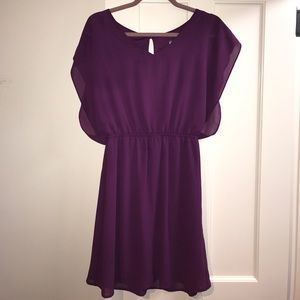 Francesca's Purple Dress