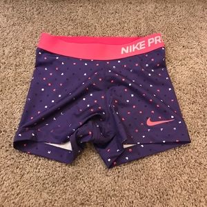 Nike pro dri-fit shorts size small