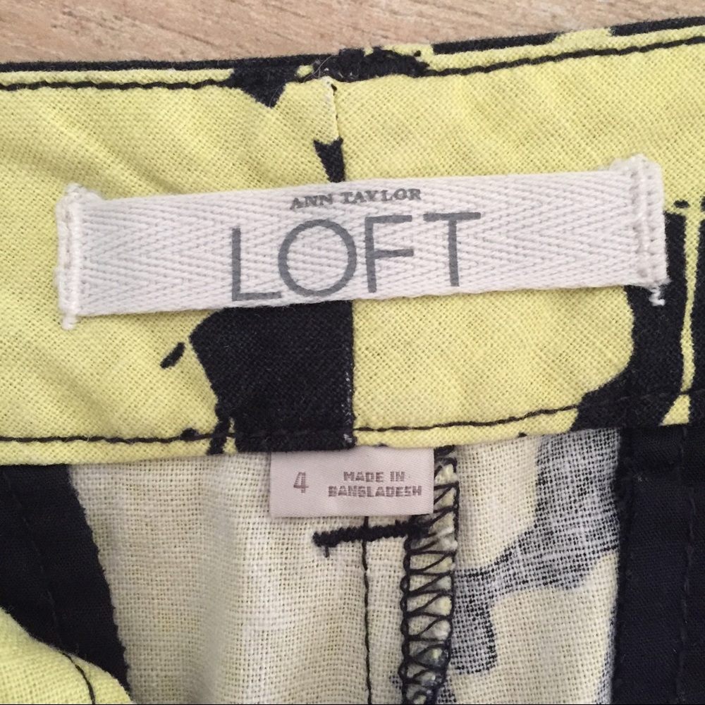 LOFT Linen Blend Shorts - Picture 3 of 5