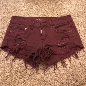 American Eagle festival shortie size 0