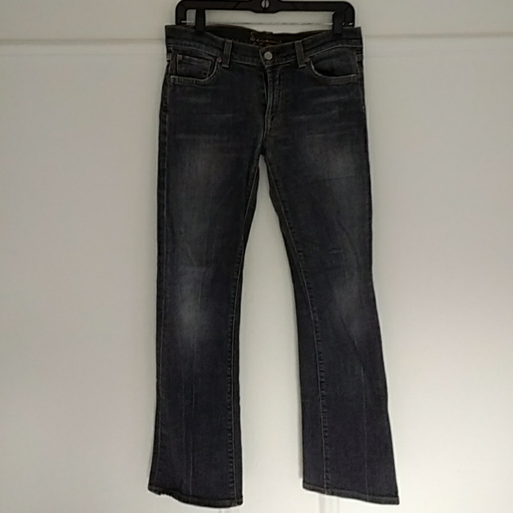 7 for All Mankind - Black washed jeans
