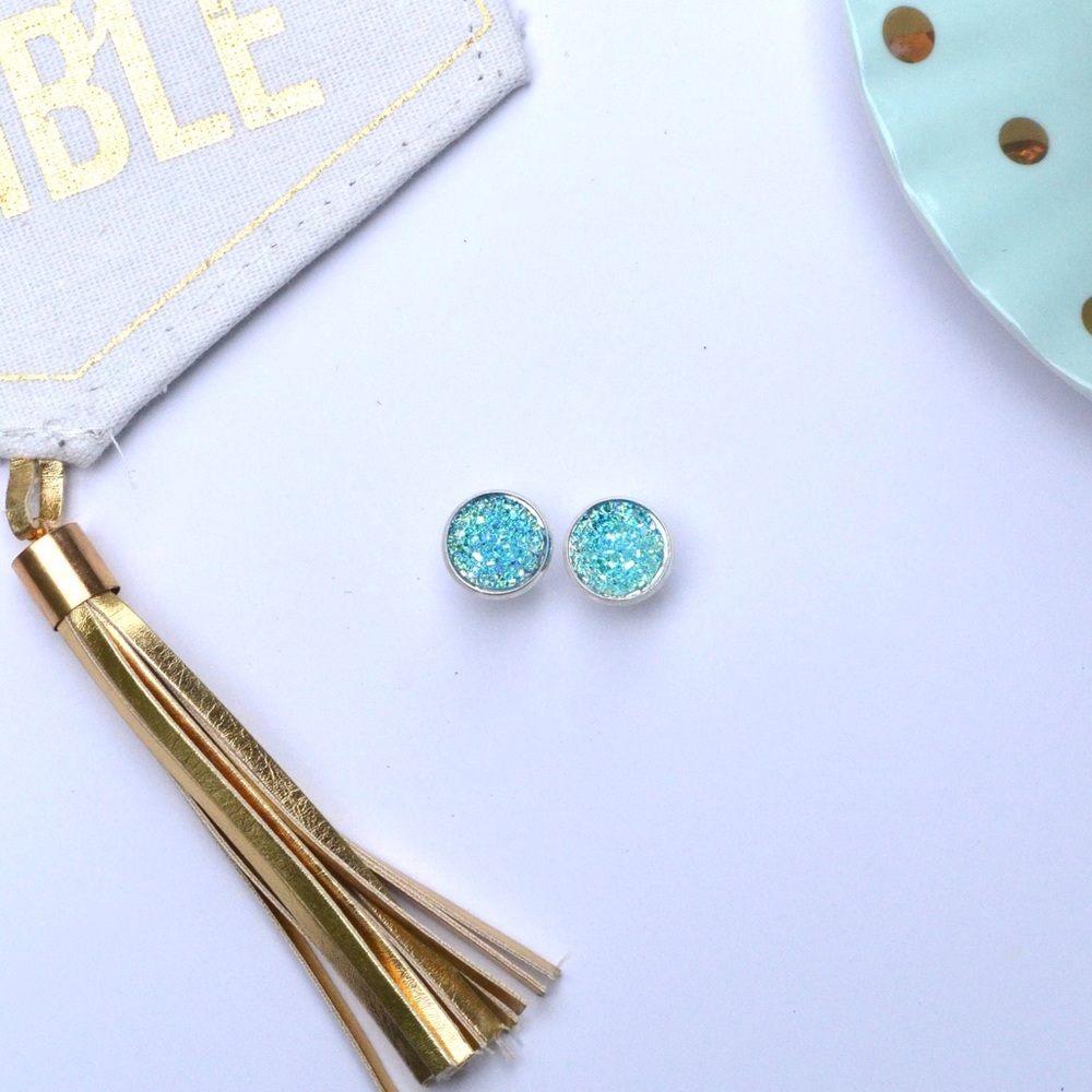 Light Blue Earrings
