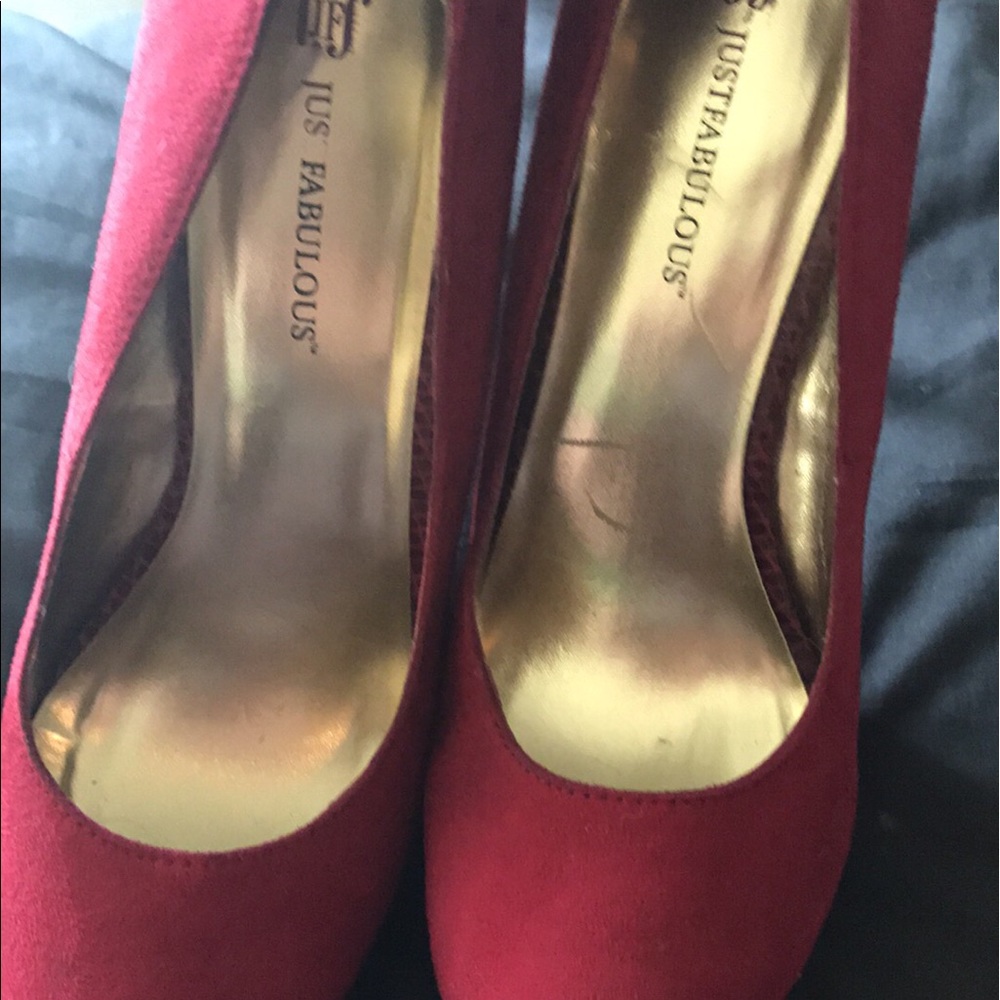JustFabulous Red Heels