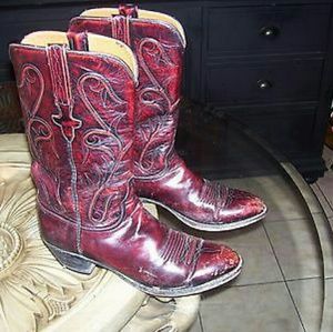 Lucchese Western Boots Vintage