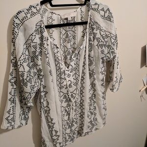 Cotton patterned shirt