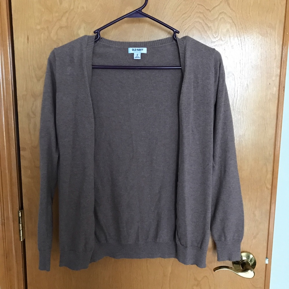 Brown Old Navy Cardigan