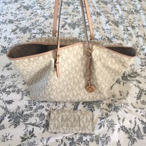 Michael Kors Purse and Checkbook Holder