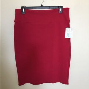 2XL Solid red Cassie