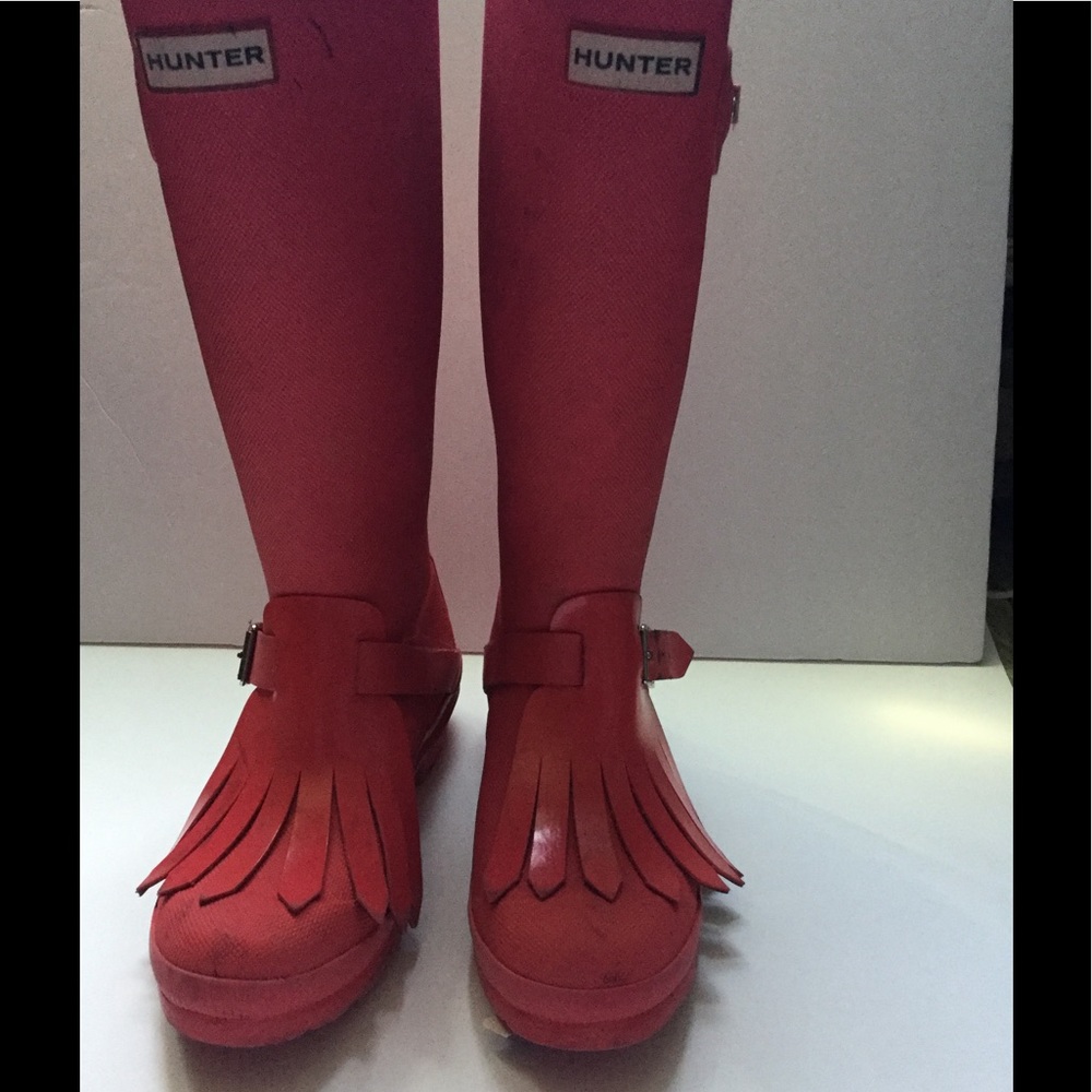 🚨SOLD Hunter boots ORIGINAL KIDS Rainboots 5M