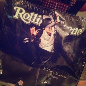 Michael Jackson Rolling Stone Memorial 👜 Handbag