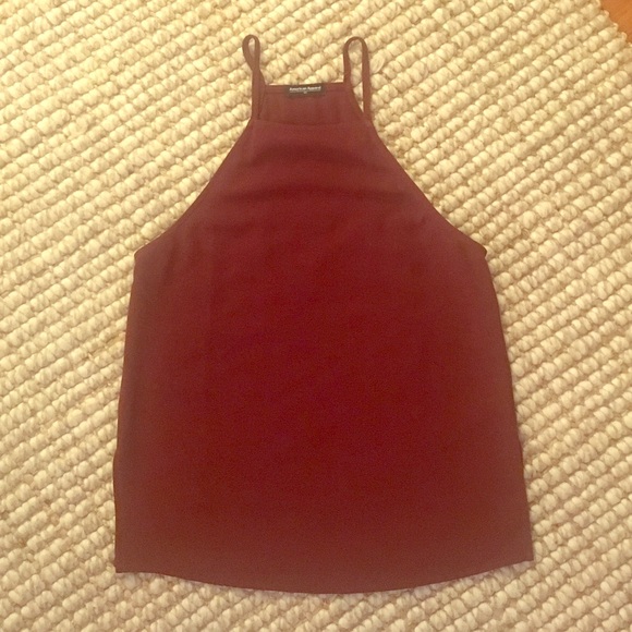 American Apparel Tops - Merlot American Apparel Sleeveless Blouse