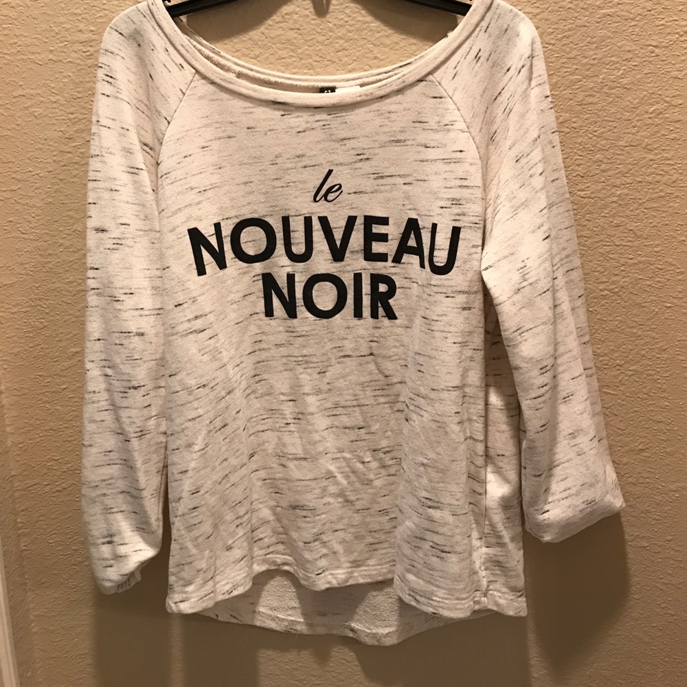 Very cute sweat shirt!