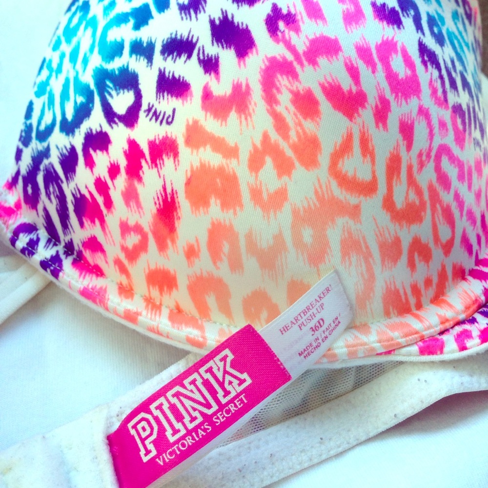 PINK VICTORIAS SECRET Heartbreaker push-up 36D