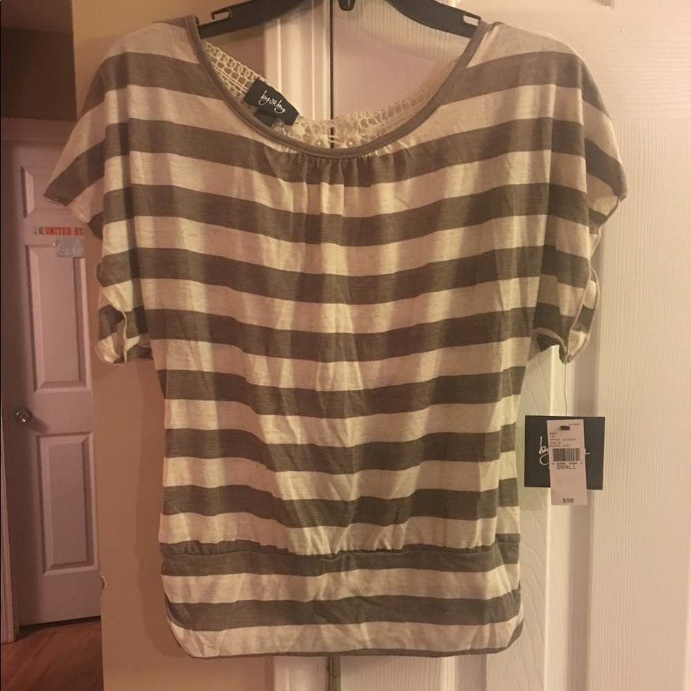 By & by, size small top NWT