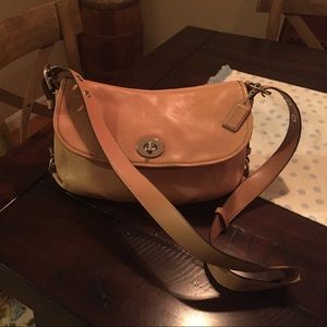 Coach Soft Leather Tan Purse
