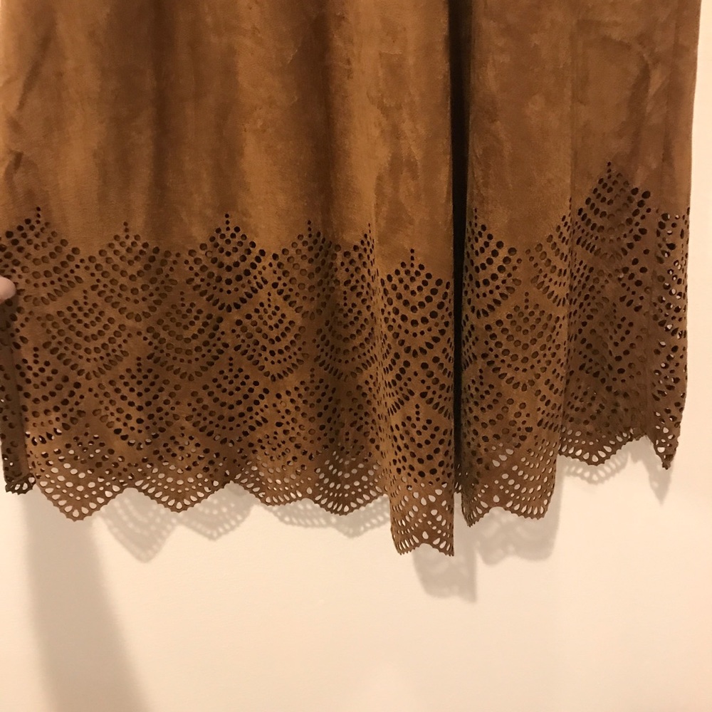 Fabrik Cheyenne Faux Suede Dress Size S - Picture 4 of 8