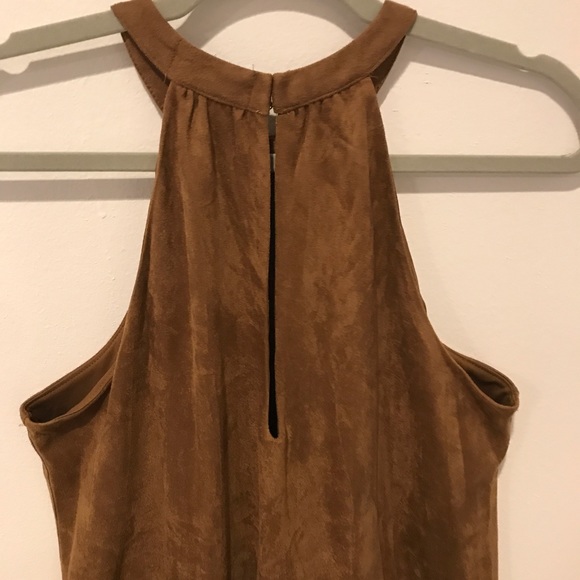 Fabrik Cheyenne Faux Suede Dress Size S - Picture 6 of 8