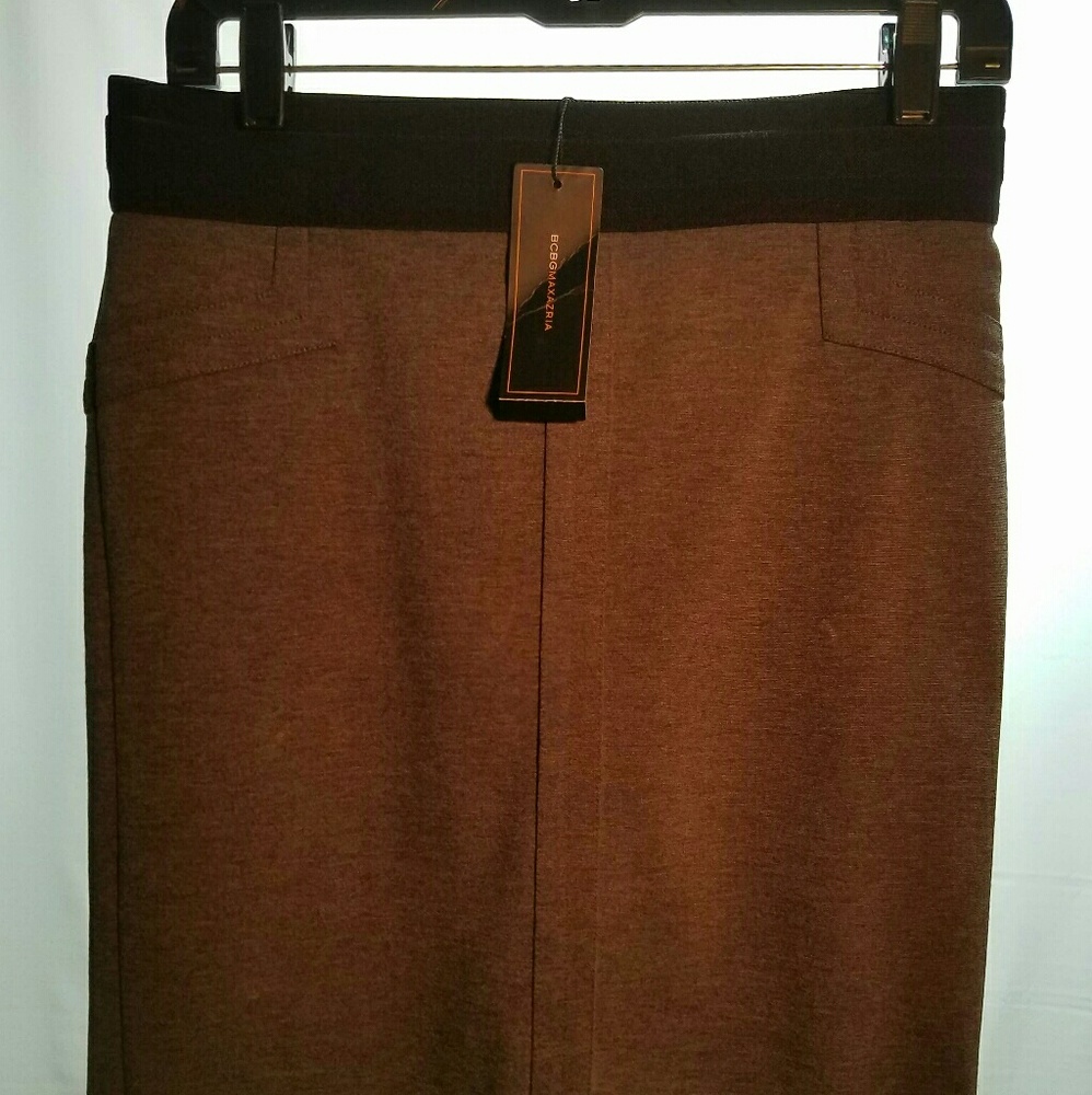 Bcbg Heather Gray Pencil Skirt size Small $118