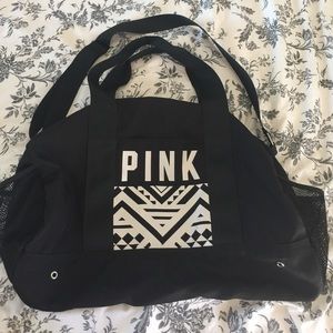 VS Pink Duffle Bag