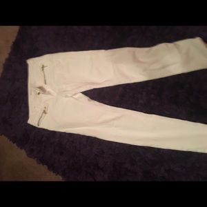 Michael Kors white skinny jeans
