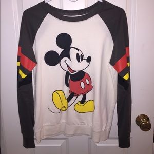 adorable mickey mouse crew neck