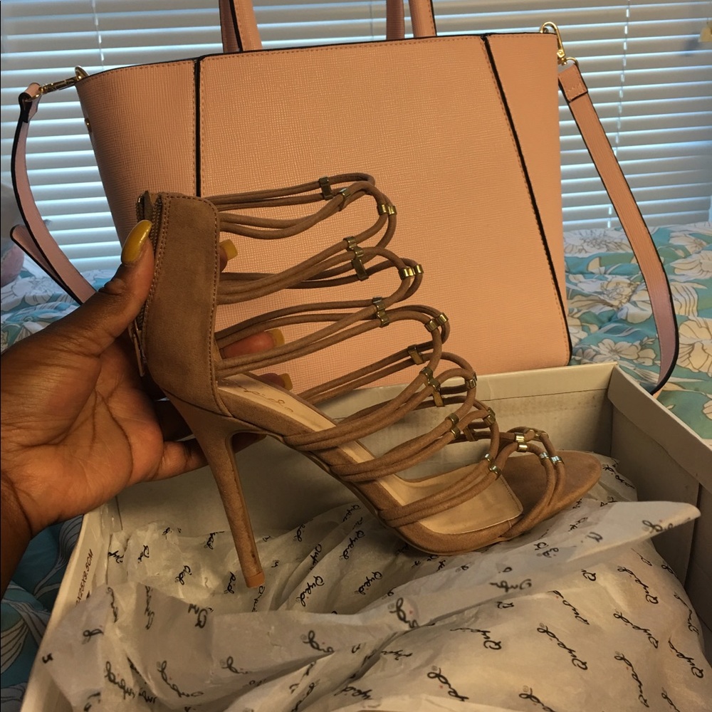 Fashion Nova Qupid heels with box