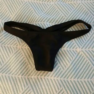 Liquid ambition thong bikini