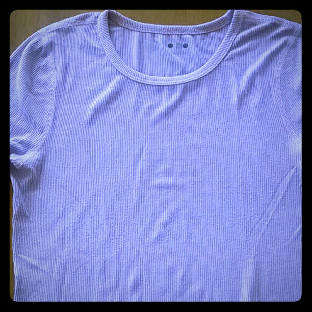 Three Dots 3/4 Sleeve, Long Scoop Tee