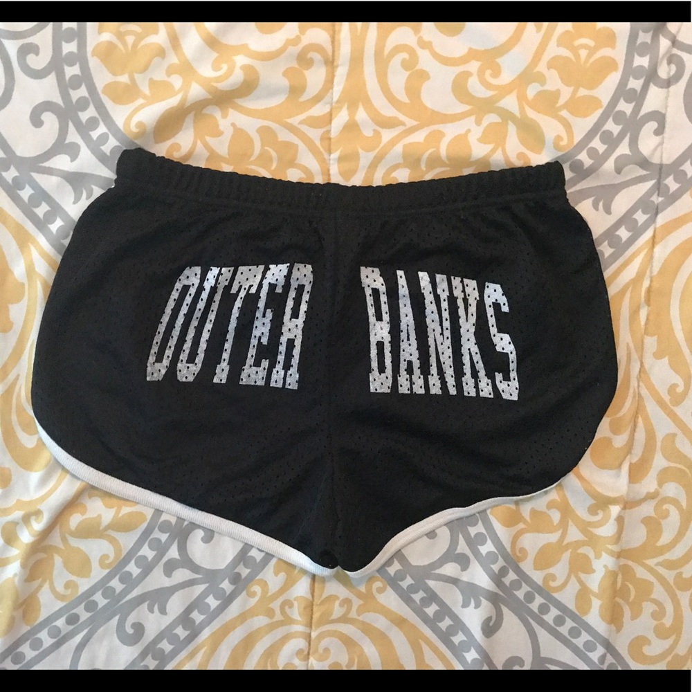 Black and white shorts.  Outer Banks.  Size medium