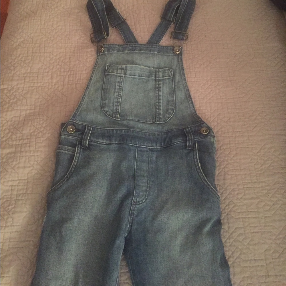 Vans women's jean overalls size 0