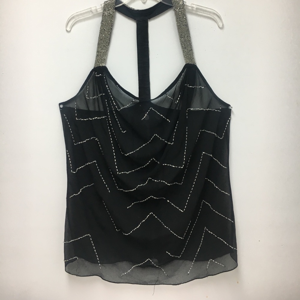 Beaded tank top