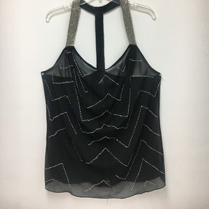 Beaded tank top