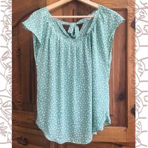 LC Lauren Conrad Pleated Top