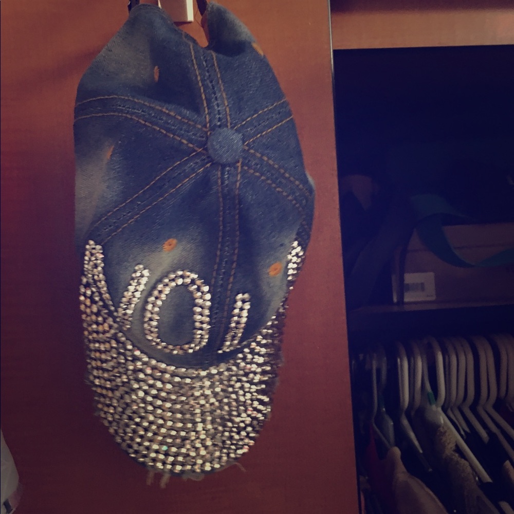 Studded NOLA dad hat