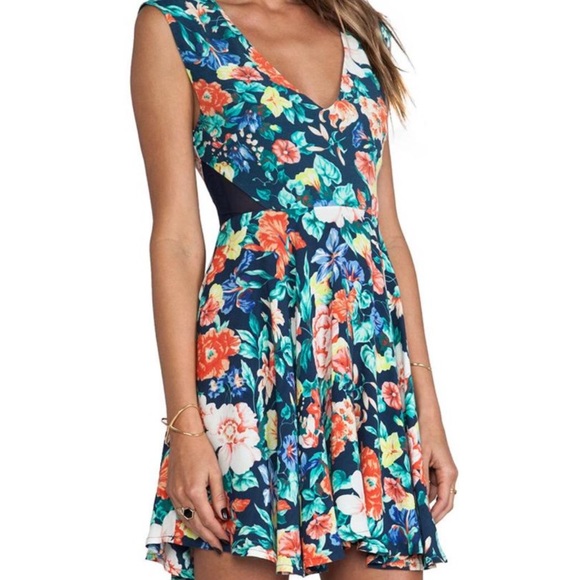 MINKPINK Acid Bloom Dress Size M - Picture 2 of 8