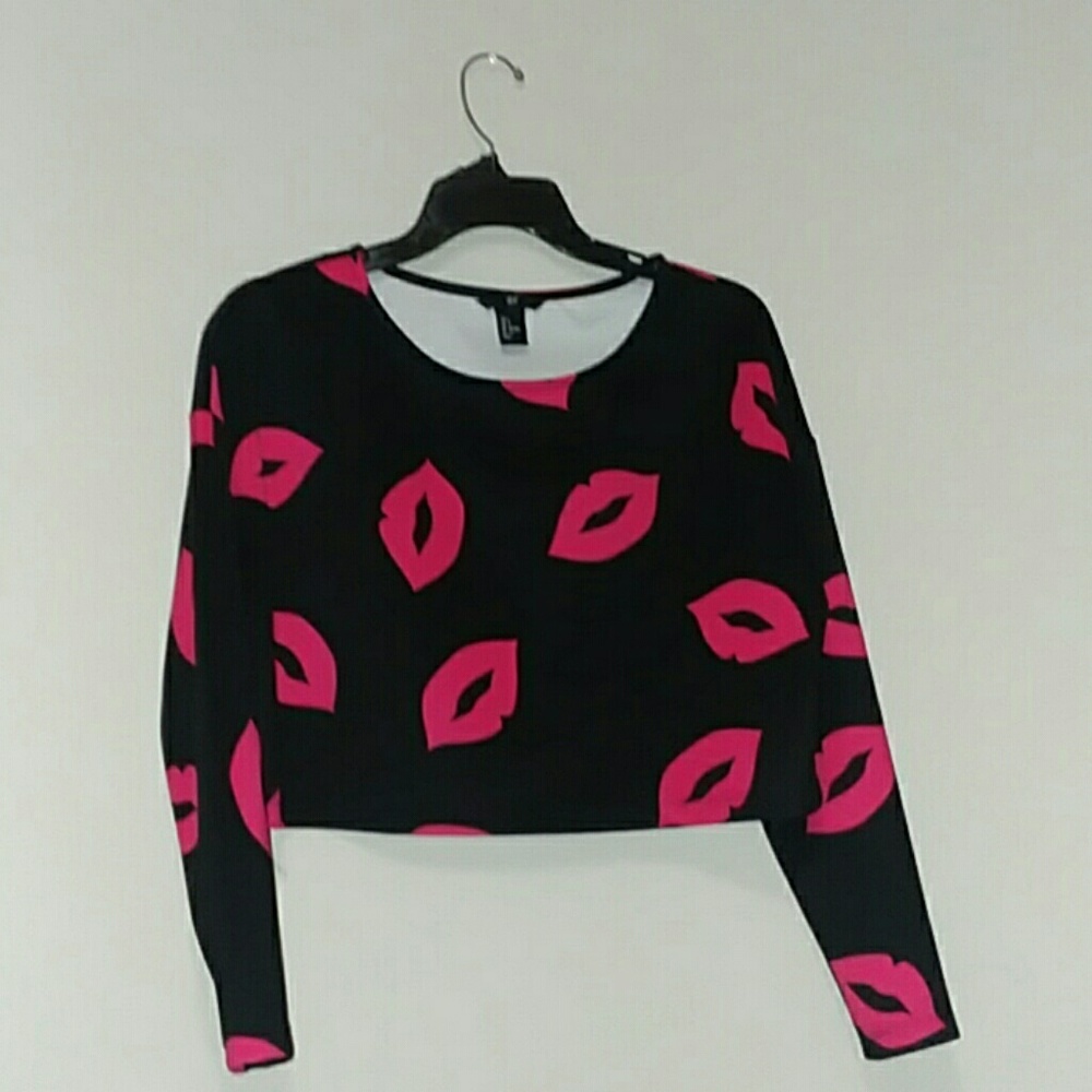 H&M crop sweater never worn