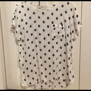 Poka dot blouse