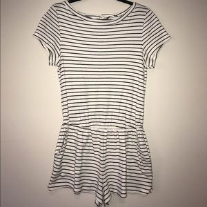 Urban Outfitters Striped Romper - Medium